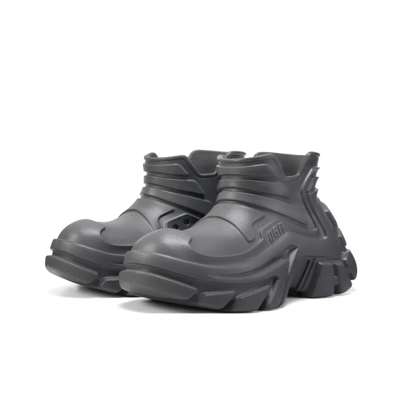 OGR MarkⅠXXL Ankle Boots 6cm Unisex Gray-2