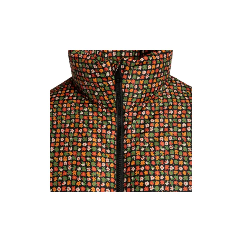 BALLY Alpine flower Print Puffer Jacket-5