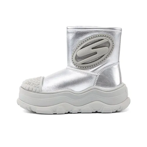 SHOESZOOO Snow Boots Women's White