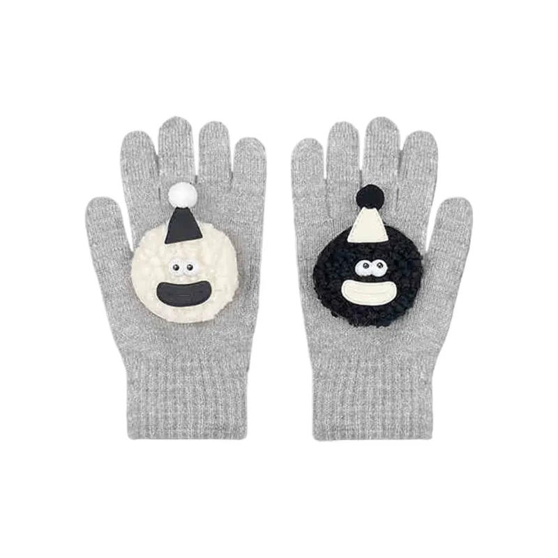 CARTELO Polyester Knit Gloves Unisex Gift Box Set-8