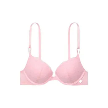 Victoria's Secret 24 Big Show Collection SEXY T Bra Women's Cherry Blossom Pink