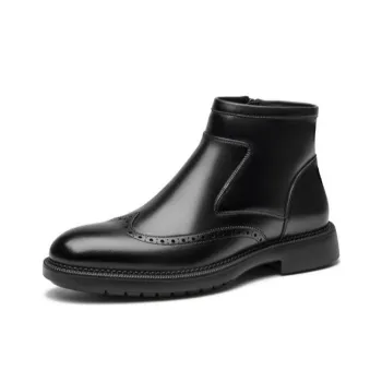 SAINT ANGELO Ankle Boots Men's Black