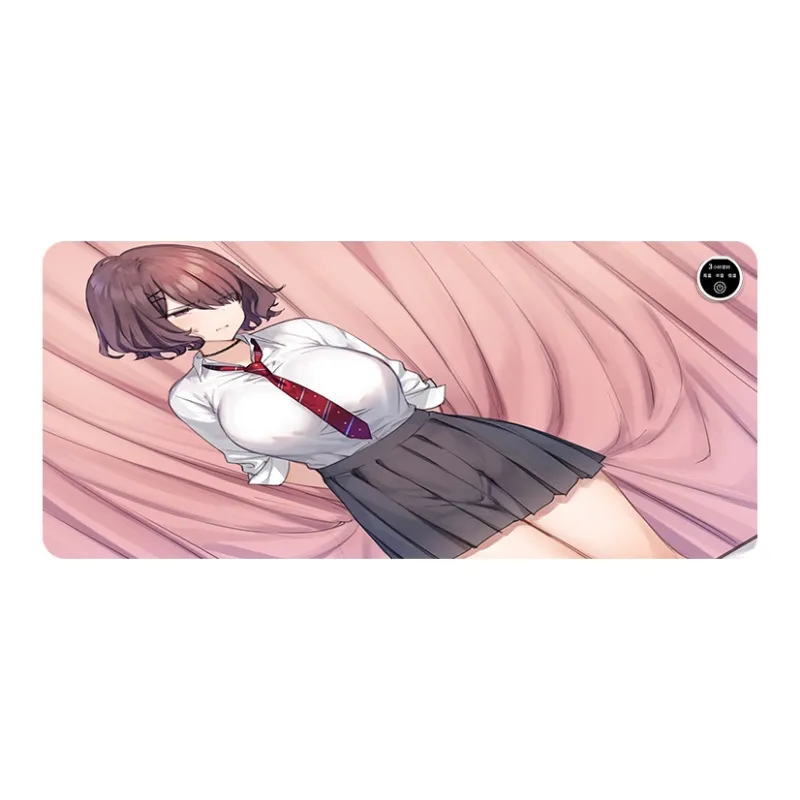 GULAN Extra Large Heating Desk Pad With Mouse Pad For Students Dormitory Office Writing Mouse Pads-15