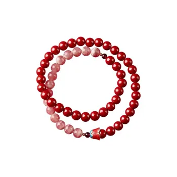 Strange Snow Cinnabar Bracelets Women's