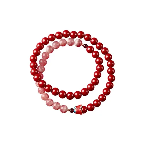 Strange Snow Cinnabar Bracelets Women's