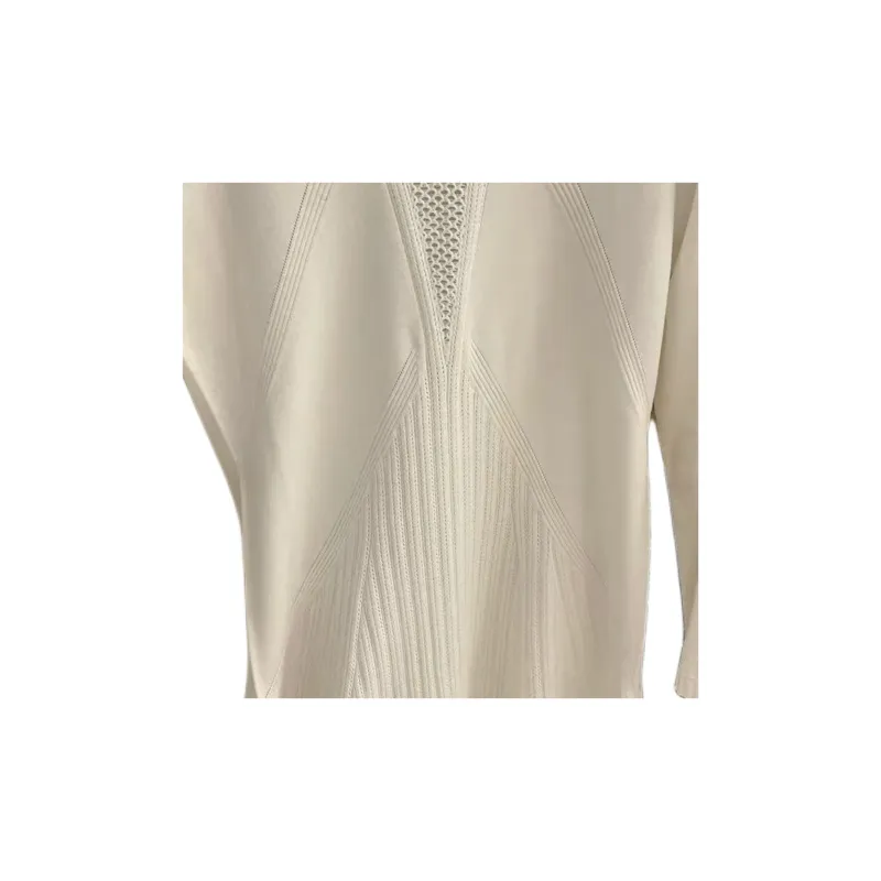 CHANEL FW24 Long Sleeved Dress Women's White-1