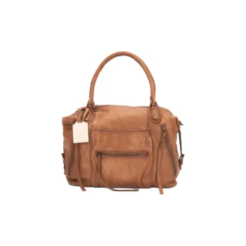 FREE PEOPLE Leather One Shoulder Handbags Small Size Women's Brown