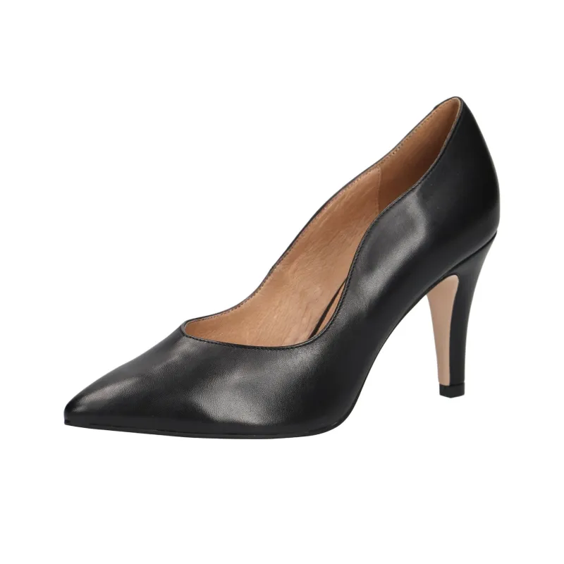 CAPRICE Effi Slim Heel High Heels 8.5cm Women's Black-2