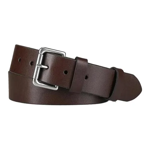 Polo Ralph Lauren Roller Logo debossed Leather Belt