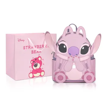 Disney PVC Backpacks Regular Women's Pink