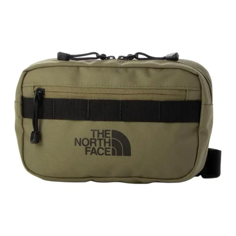 THE NORTH FACE Polyester Fanny Pack Regular Unisex Army Green-1
