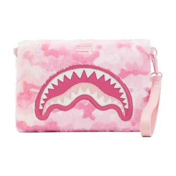 SPRAYGROUND Polyester Clutch Small Size Women's Pink