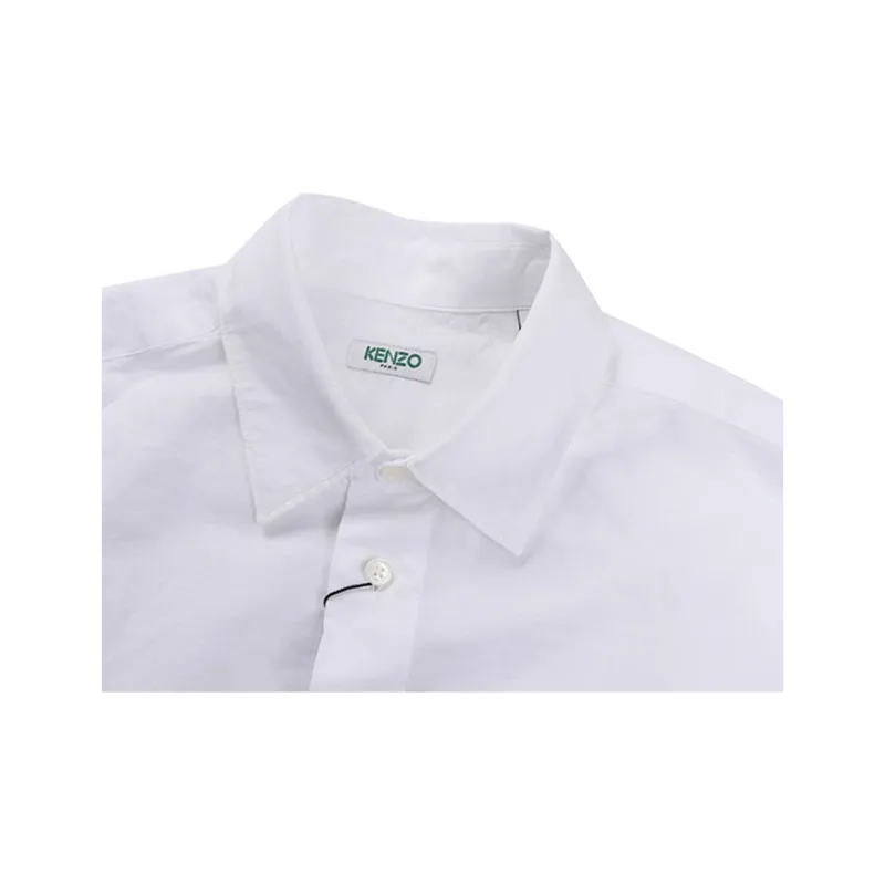 KENZO Shirts Men White-2