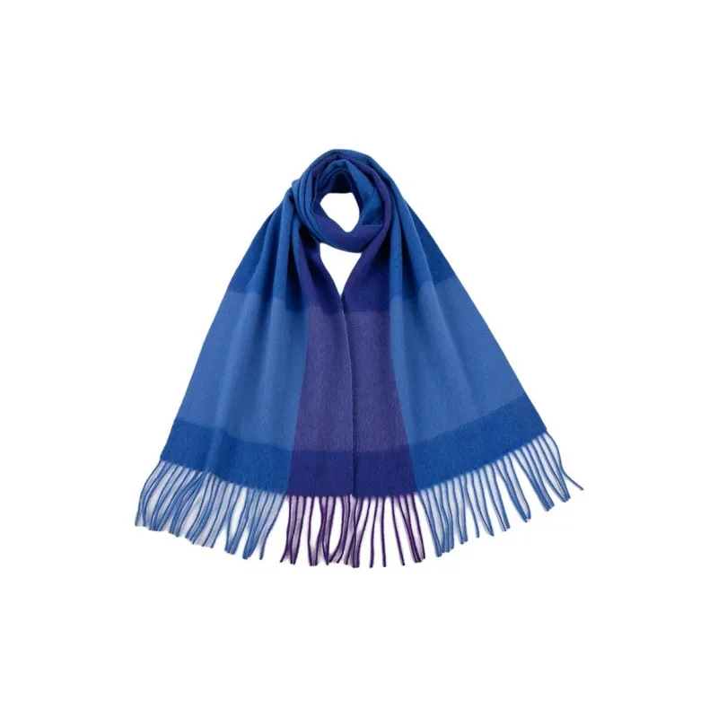 Red Bean 100% Wool Knit Scarves Women's-17