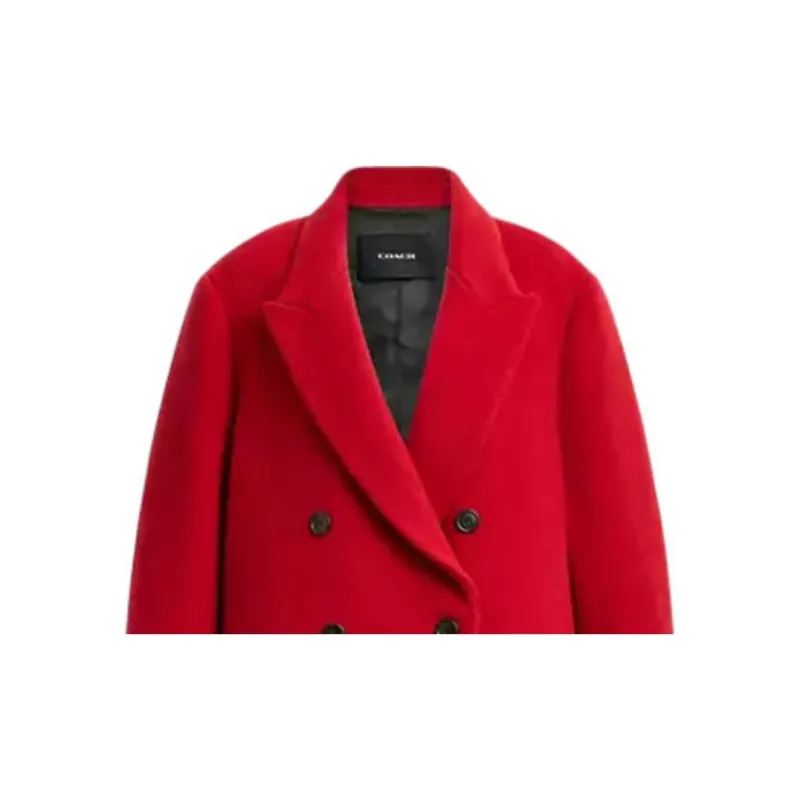 COACH Coats Women's Red-4