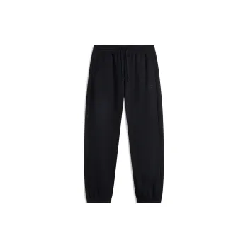 LiNing Sports Lifestyle Collection Sports Trendy Collection Knitted Sports Pants Men's Black