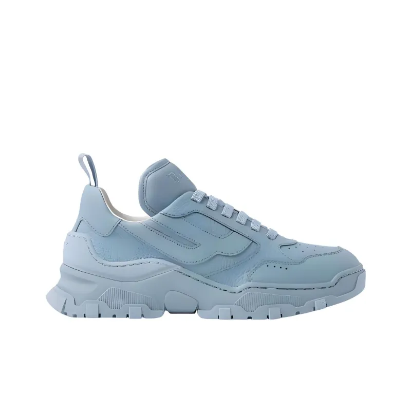 BALLY Holden Mid-Top Casual Shoes Men's Light Blue-1