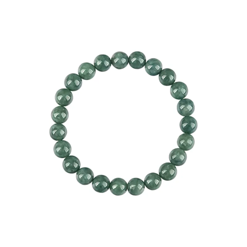 Emerald Bean Type Jadeite Bracelets Women's-7