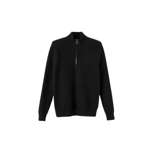 Late White Knitwear Women's Black