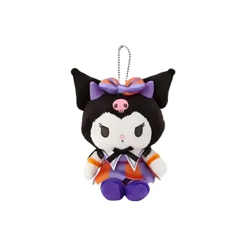 Sanrio Kuromi Halloween Collection Kuromi Black Dolls Plush Pendant 17cm Height