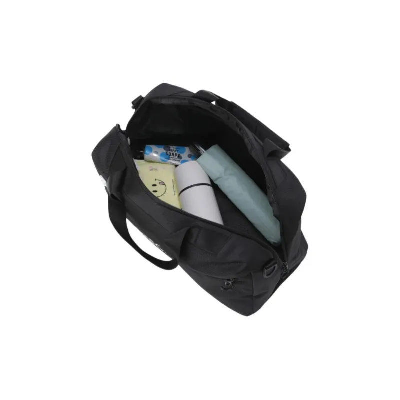 DESCENTE Polyester Portable One Shoulder Travel Bag Unisex Black-6