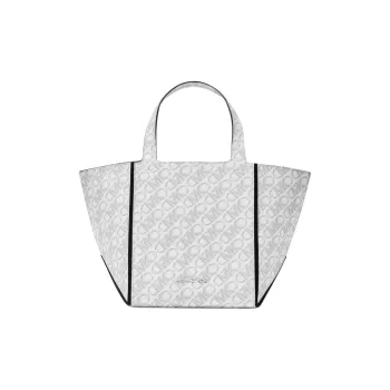MICHAEL KORS Artificial Leather Tote Bag, Shopping Bag, Handbag Small Size Women's White