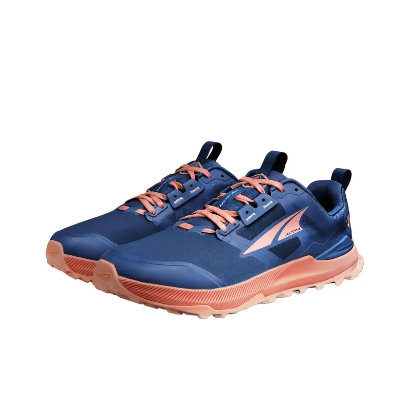 Altra Anti-Slip Wear-Resistant Low-Top Trail Running Running Shoes Women's Blue Orange-2