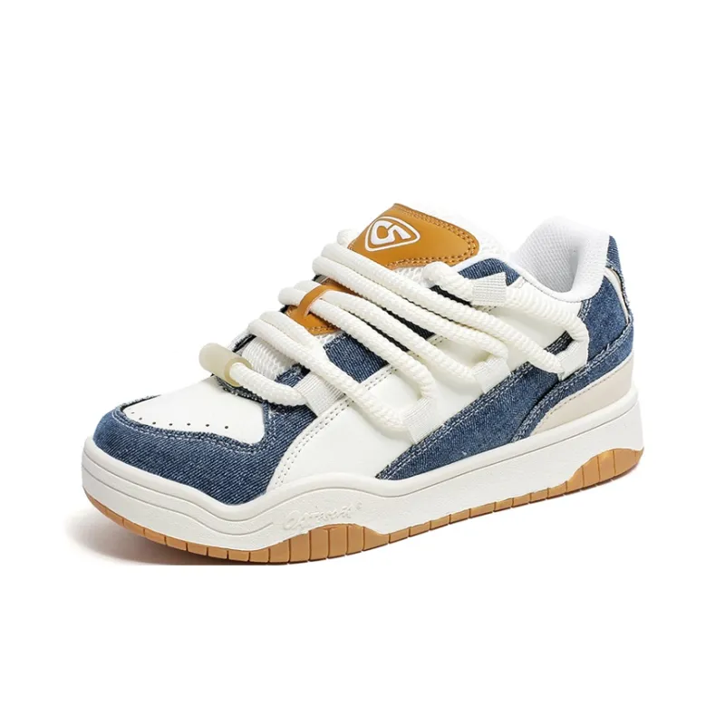 OUBT Anti-Slip And Wear-Resistant Height Increasing Low-Top Skateboard Shoes Unisex-2