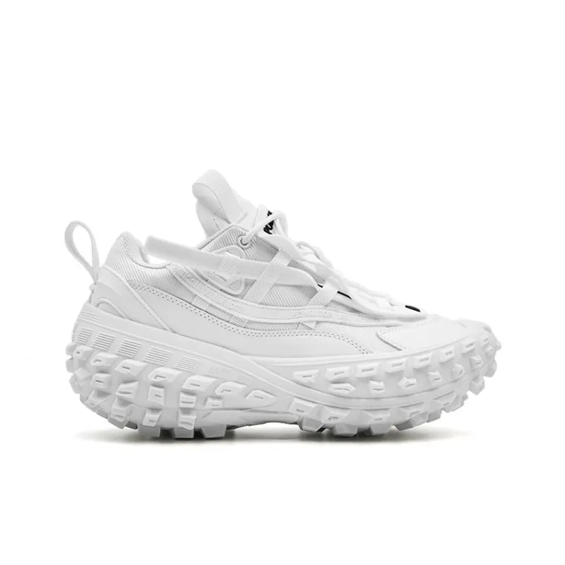 Hong Kong Meng Chunky Sneakers Unisex Low Top White-2