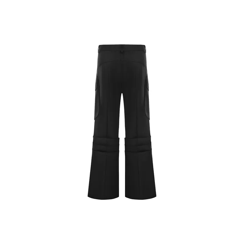 COOLALPACA Loose Fit Bootcut Casual Pants Unisex-1