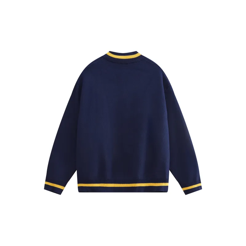 SIMPLE RIMLESS/SRME Knitwear Unisex Blue-1