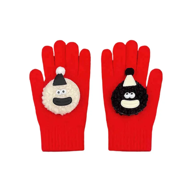 CARTELO Polyester Knit Gloves Unisex Gift Box Set-10