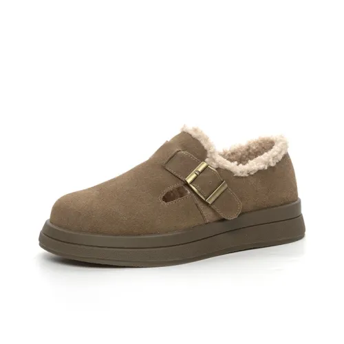 Shoe Cabinet Floral Language Casual Single Shoes Women's