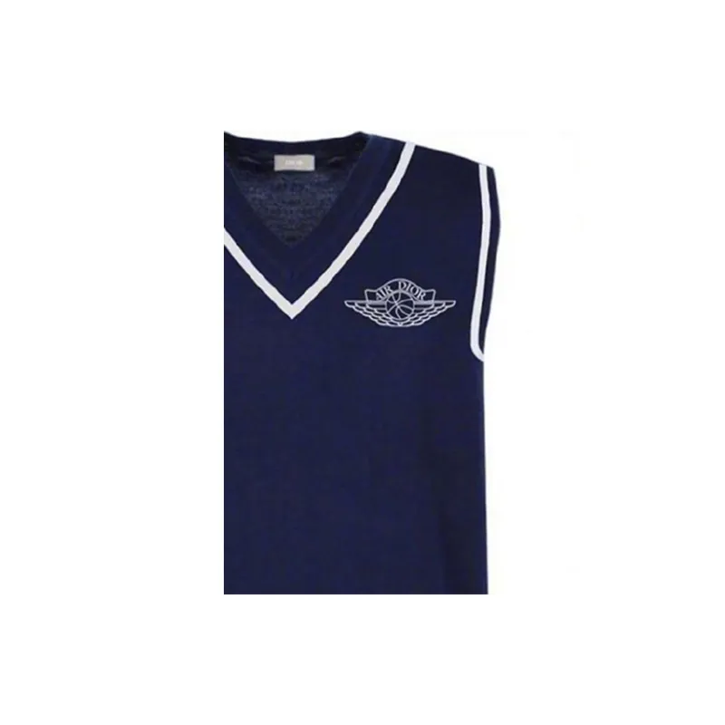 DIOR X Jordan Sleeveless Sweater-1