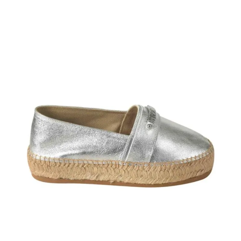 MOSCHINO Logo Lettering Slip-On Espadrilles Women's-1
