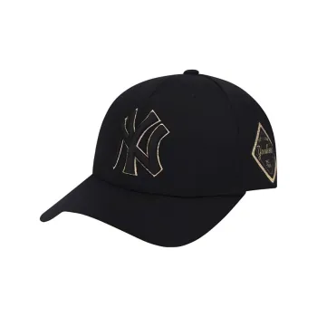 MLB Wool Blend Baseball Caps CP85 Unisex Black/Gold