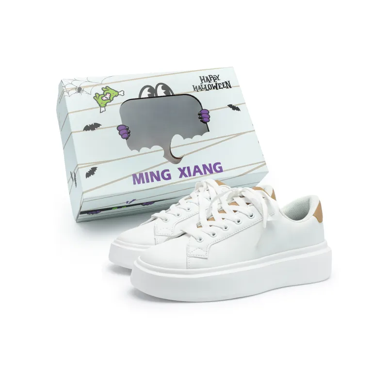 Singing Wear-Resistant Lightweight Height Increasing Low-Top Skateboard Shoes Unisex-14