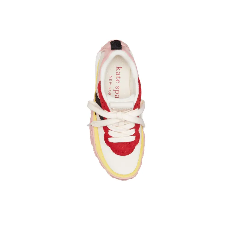 Kate Spade K As In Kate Low-Top Casual Shoes Women's Pink White-2