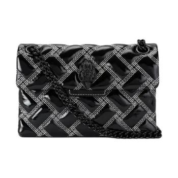 Kurt Geiger London Kensington Leather Shoulder Bag Mini Women's Black
