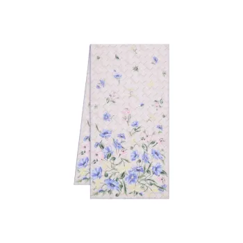 Ferragamo Floral Printed Finished Edge Scarf