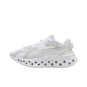 PUMA Softride Anti Slip Wear Resistant Low Top Casual Shoes Women's White