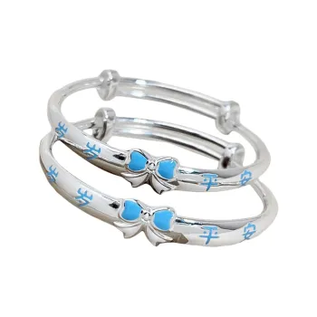 Yab S999 Fine Silver Bangles Kids'