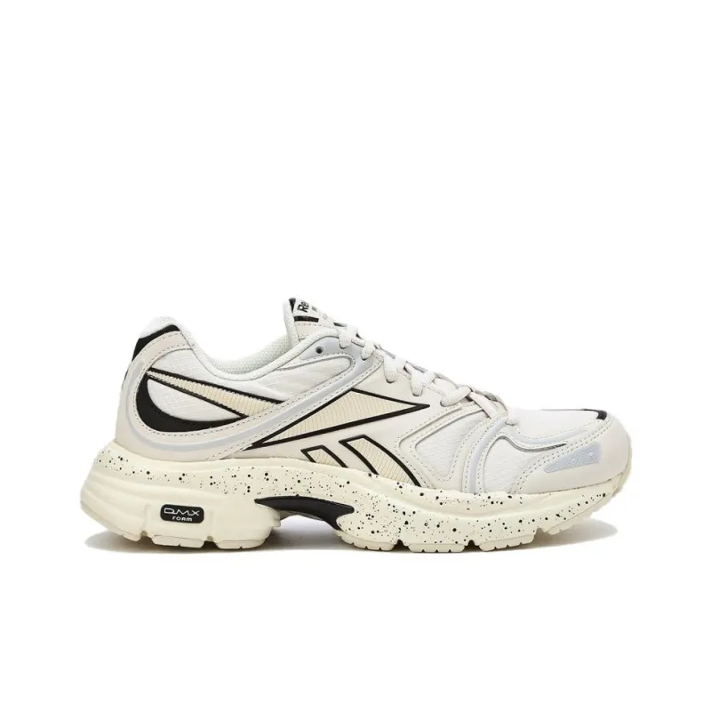 Reebok Premier Road Plus 6 Cushioning, Wear Resistant Low Top Casual Running Shoes Unisex Beige Black-1