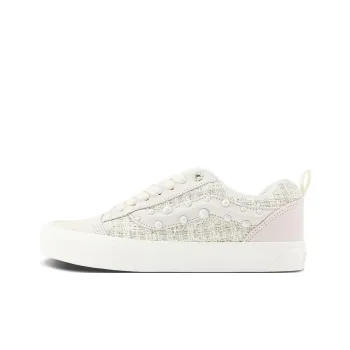 ZHANGQUANSHENIANXIANDING x Vans Knu Skool Anti Slip Wear Resistant Low Top Skateboard Shoes Unisex Ecru