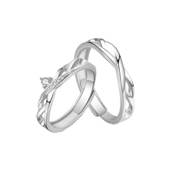 NIANNIANXI S999 Fine Silver Rings Unisex