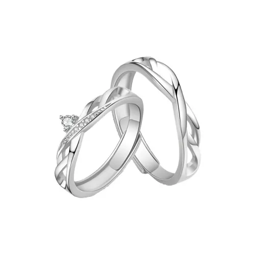 OSSINMI 999 Fine Silver Rings Unisex