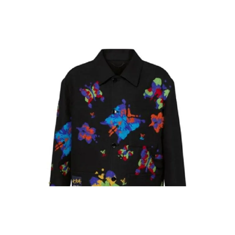 LOUIS VUITTON Shirt Men's Black-5