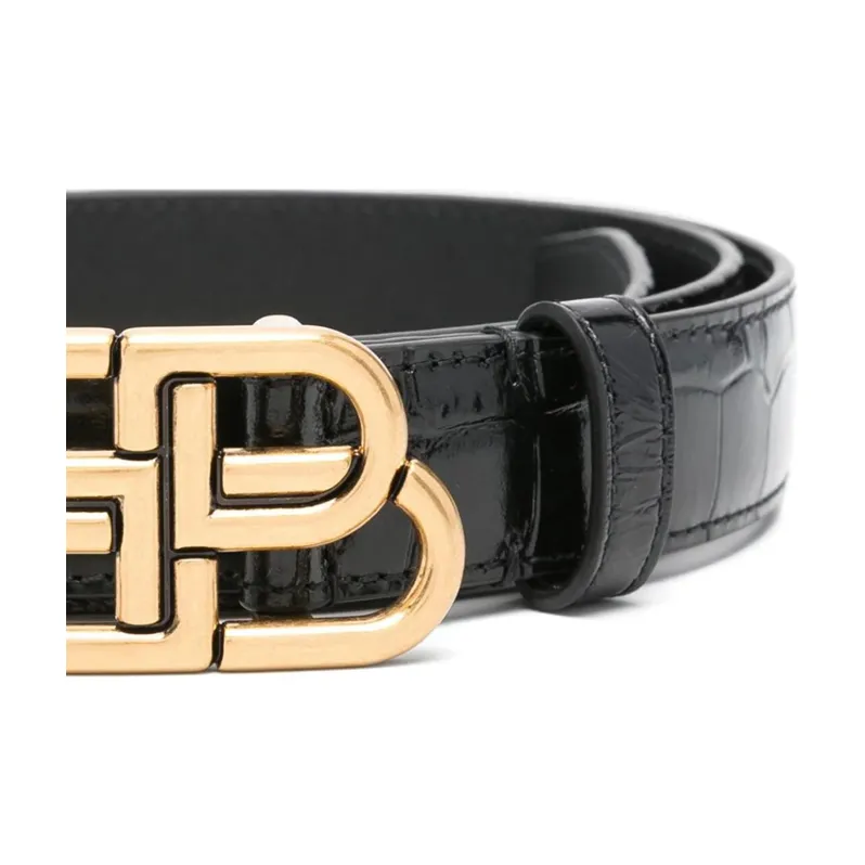 Balenciaga Logo-buckle Belt-1