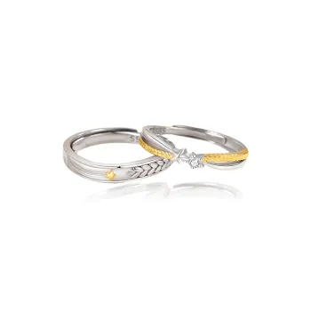 Chongqing Gold Store S999 Fine Silver Rings Unisex