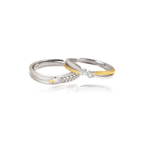Chongqing Gold Store S999 Fine Silver Rings Unisex